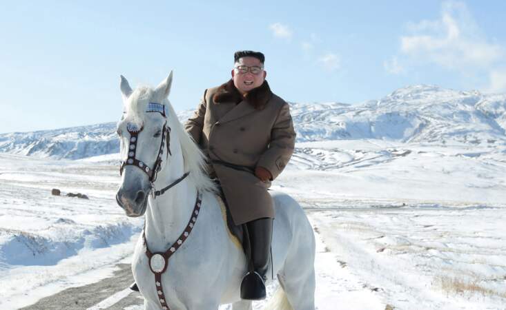 Kim Jong-un à cheval