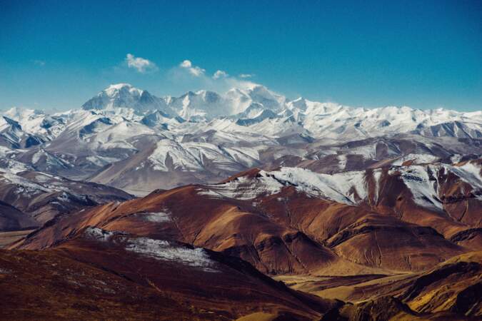 Les hauts sommets du Tibet