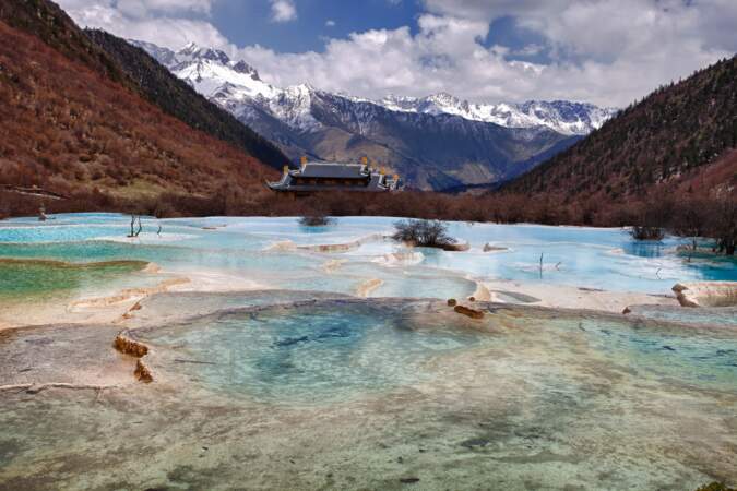 Les bassins turquoise de Huanglong